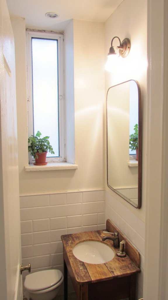 balanced bathroom lighting sources