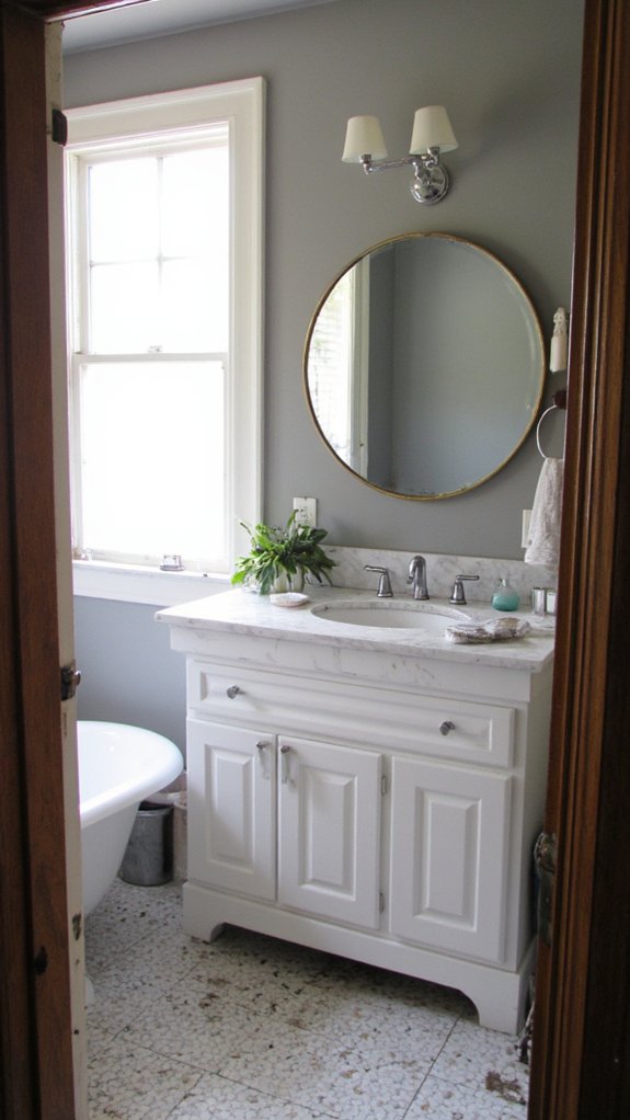 best polished vanity lights