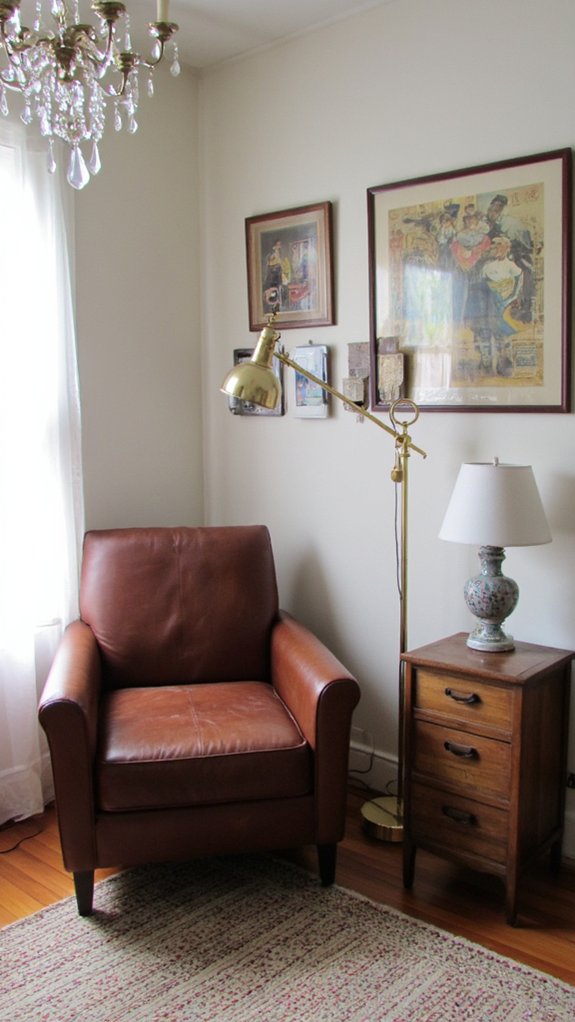 blending vintage and modern lighting