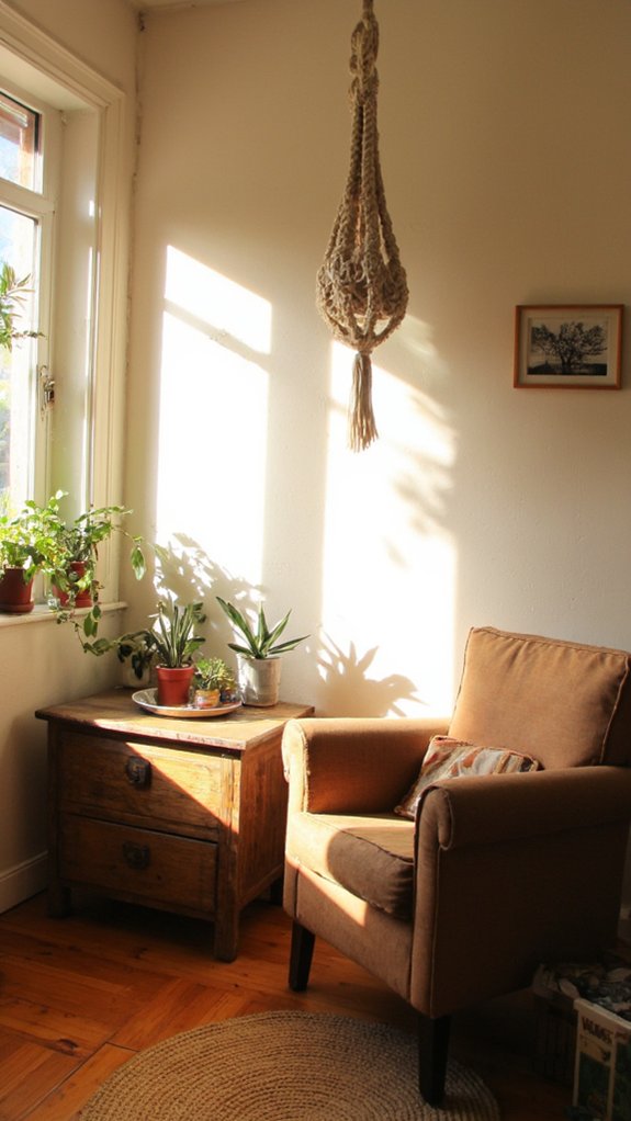 bohemian macram light hanging