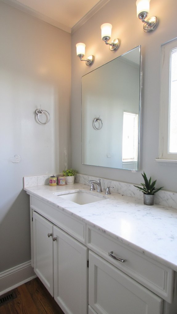 bright focused vanity lighting