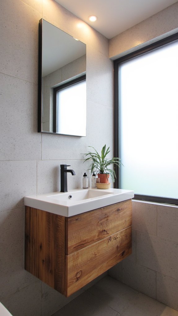 brighten bathroom with can lights