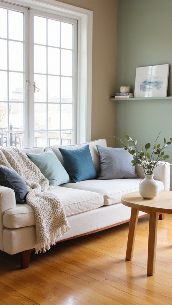 calming neutral color palette