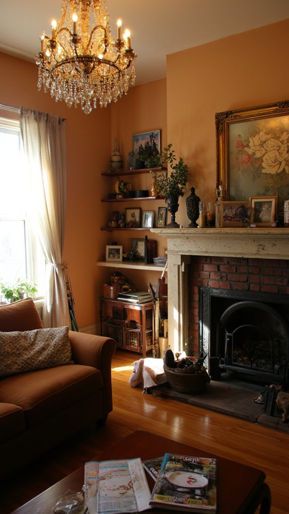 chandeliers elevate living rooms