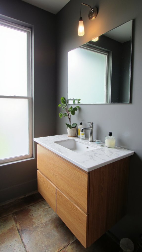 choosing vanity lighting finishes