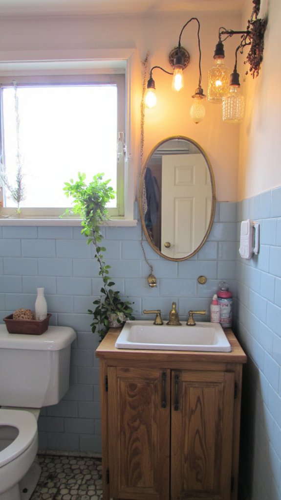 clever lighting enhances small spaces