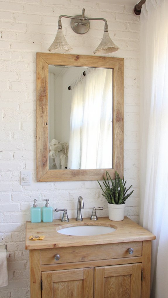 coastal inspired serene vanity lighting