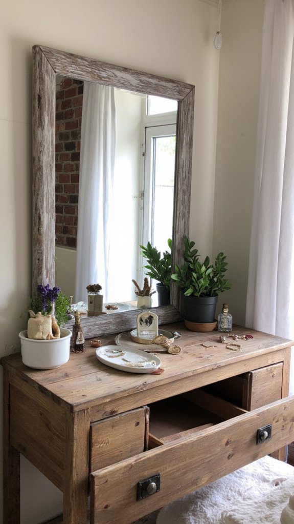 cohesive mirror and vanity