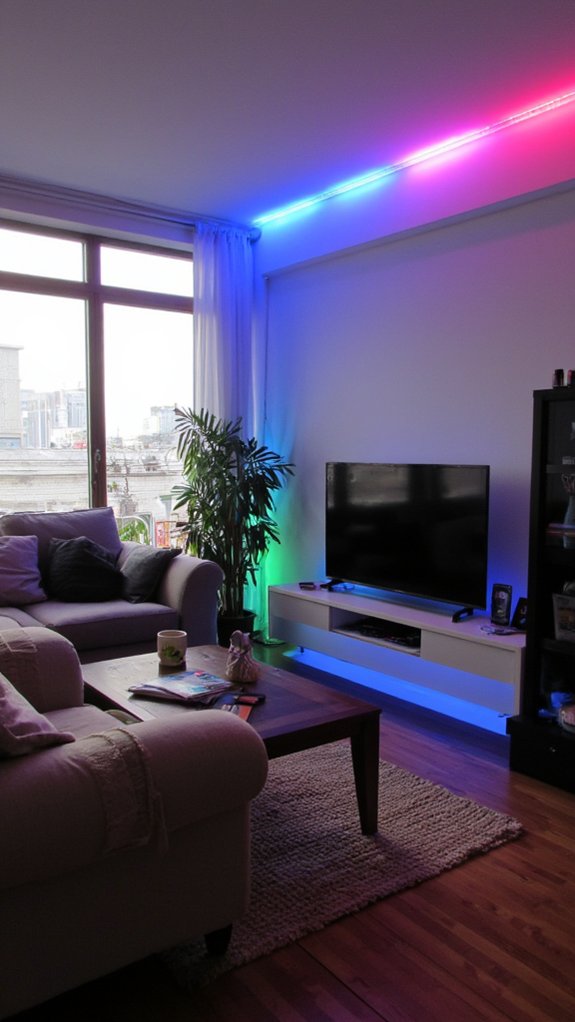 color changing ambiance transformation