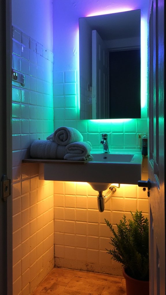 color changing lights transform atmosphere