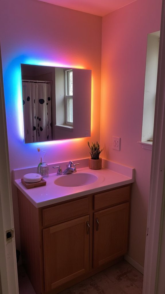 colorful led mood lighting