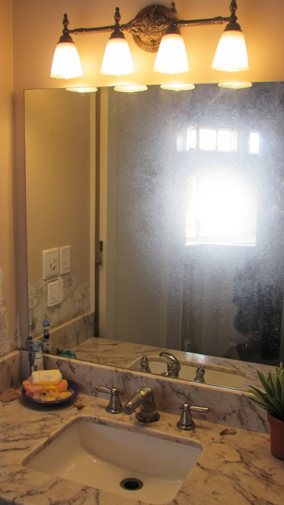 consistent bathroom lighting maintenance