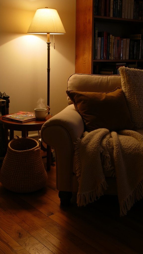 cozy ambiance with soft lighting