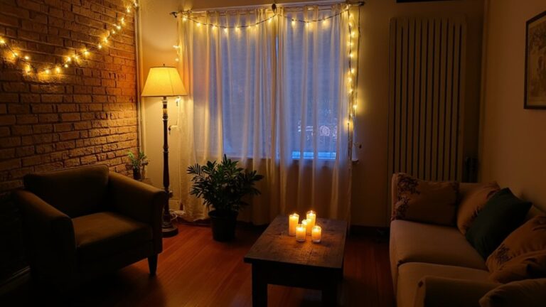 cozy apartment lighting ideas