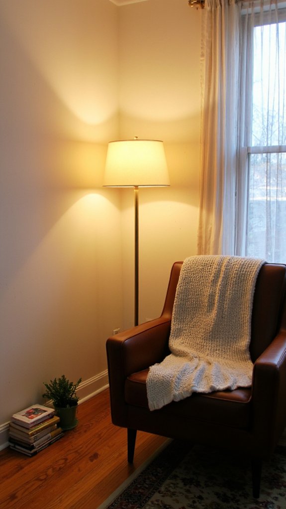cozy floor lamps enhance comfort