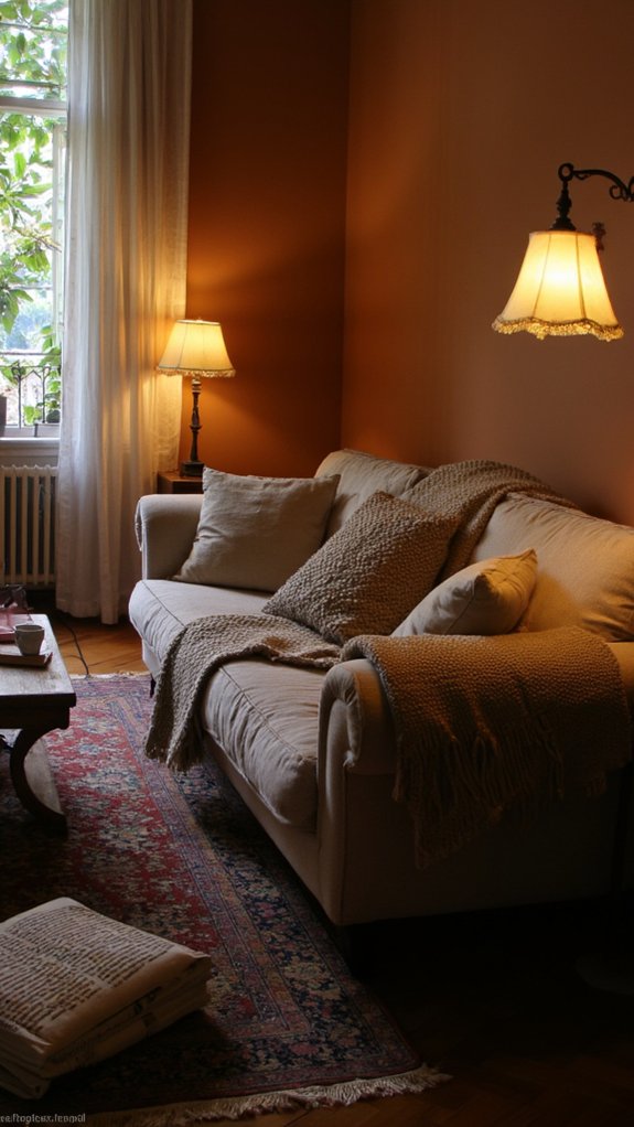 cozy glow with soft lighting