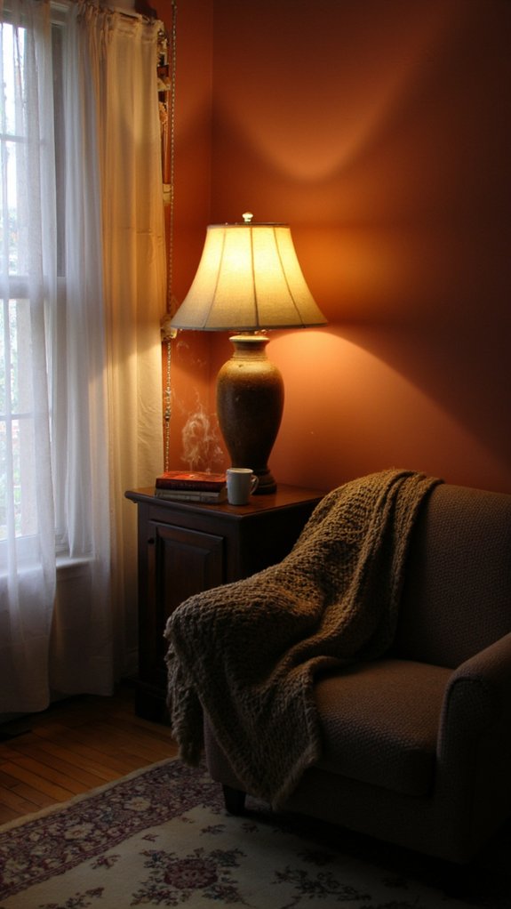 cozy lighting for relaxation