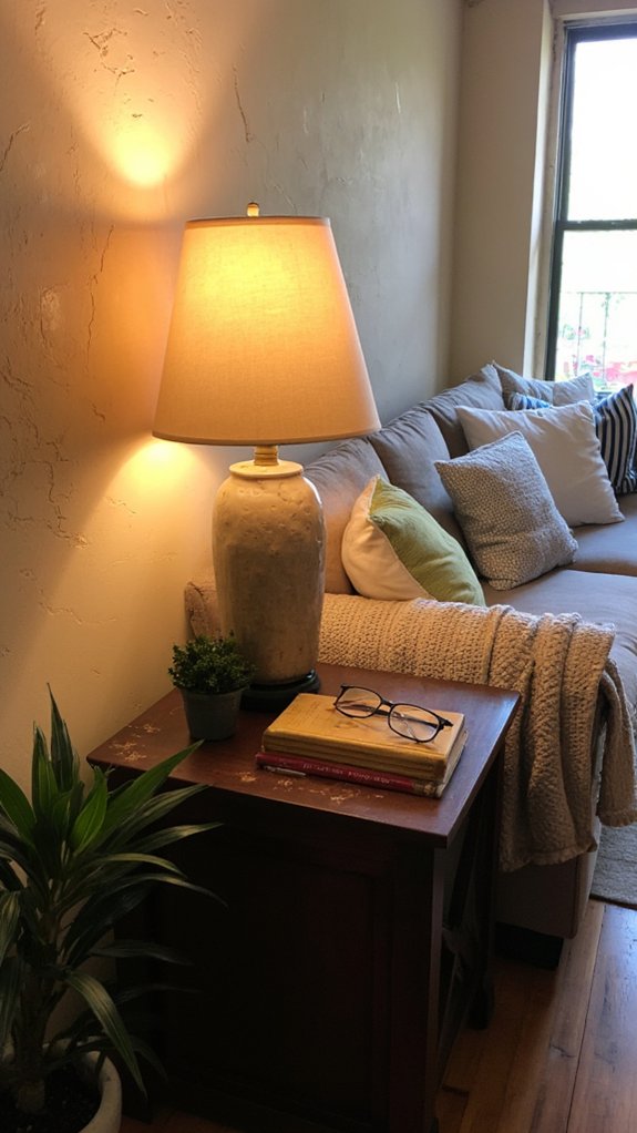 cozy lighting for small spaces