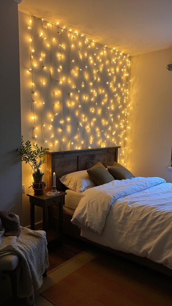 cozy magical bedroom ambiance