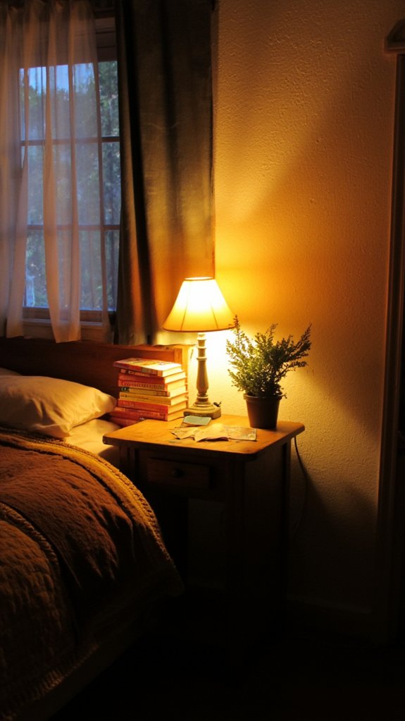 cozy nightstand lighting options