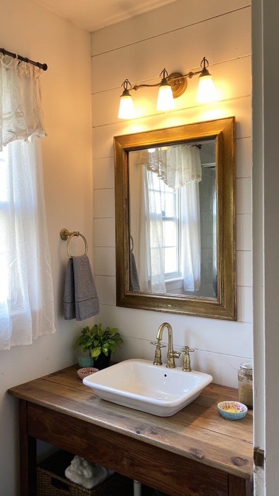 cozy rustic barn lights