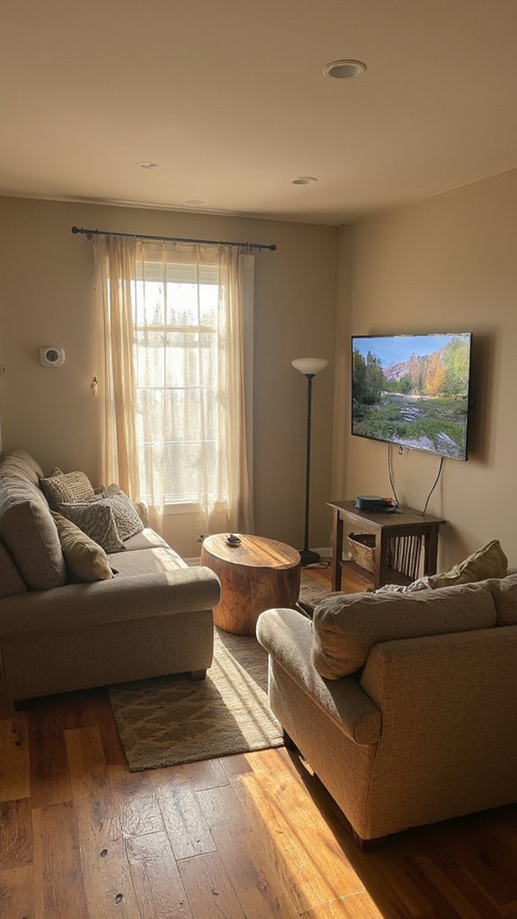 cozy smart living room