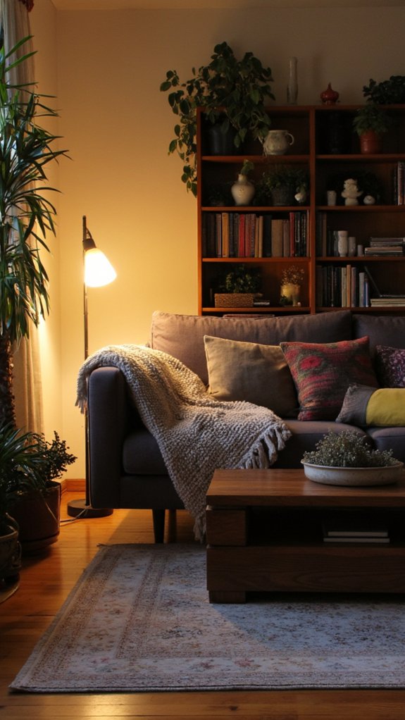 cozy warm ambient lighting