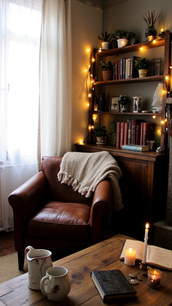 cozy whimsical lighting ambiance