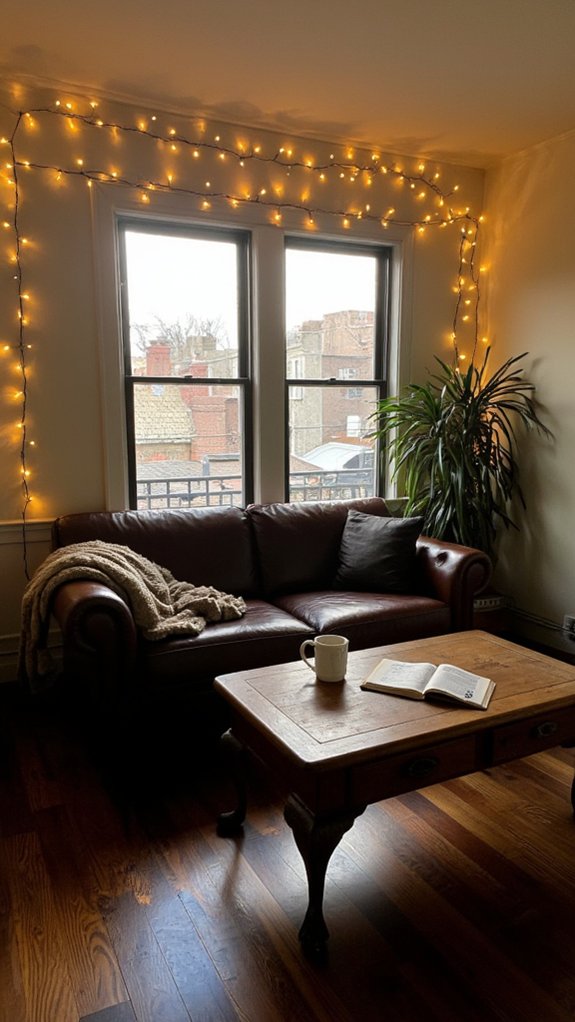 cozy whimsical string lights