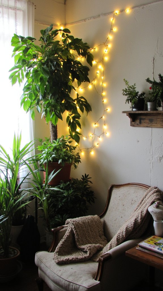 create cozy magical ambiance