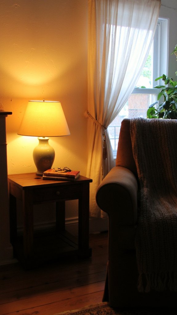 creating cozy intimate ambiance