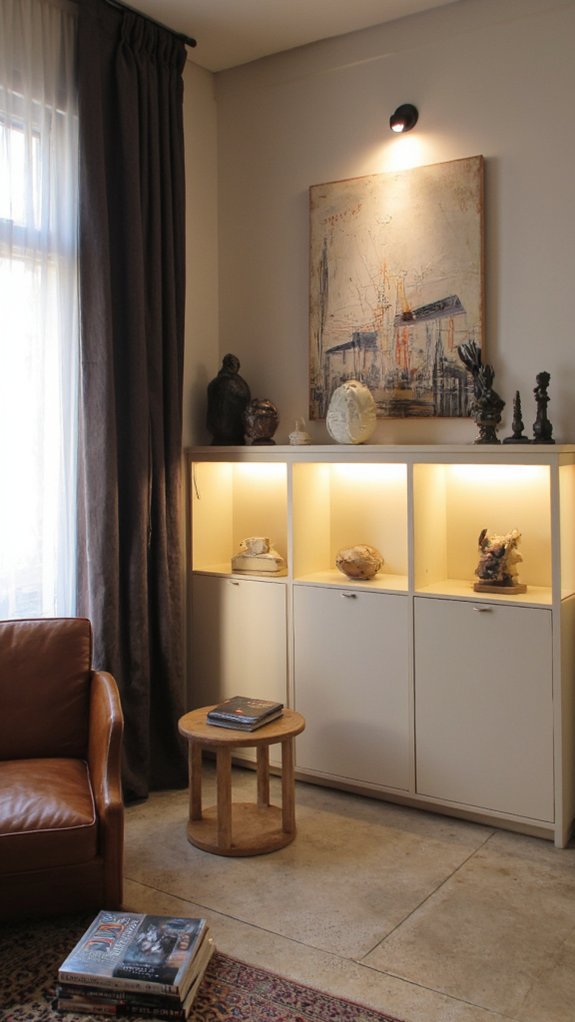 creative lighting enhances ambiance