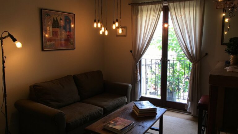 creative lighting for small spaces