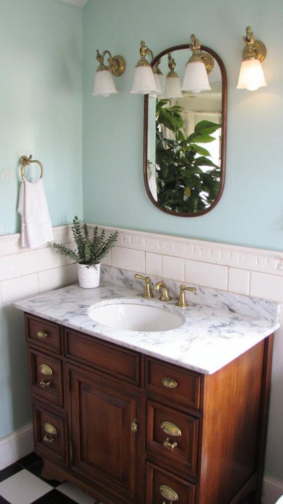 customizable bathroom lighting options