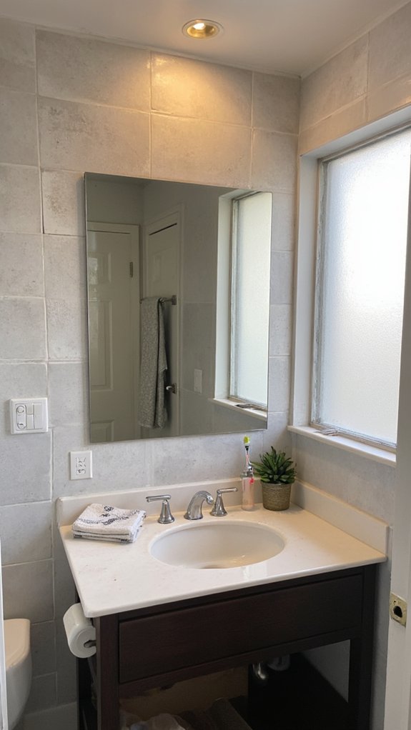 dimming recessed vanity lights
