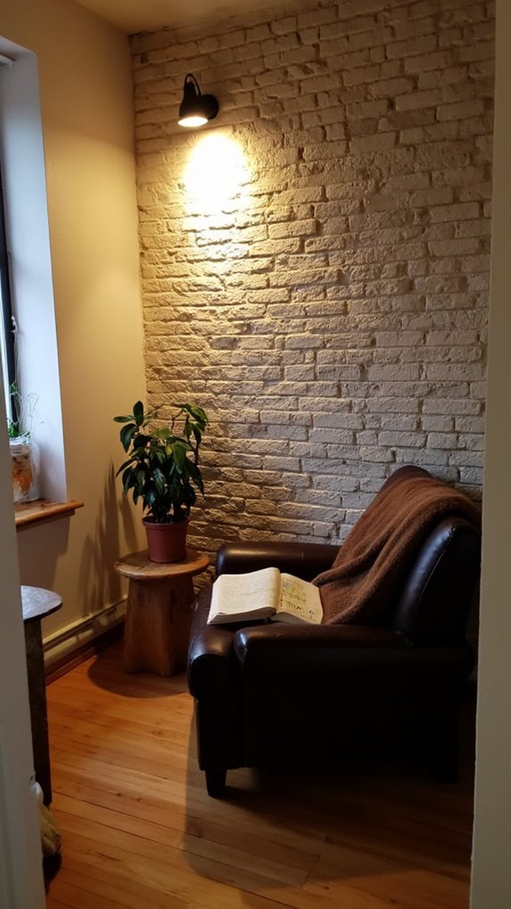 dramatic ambiance with uplighters