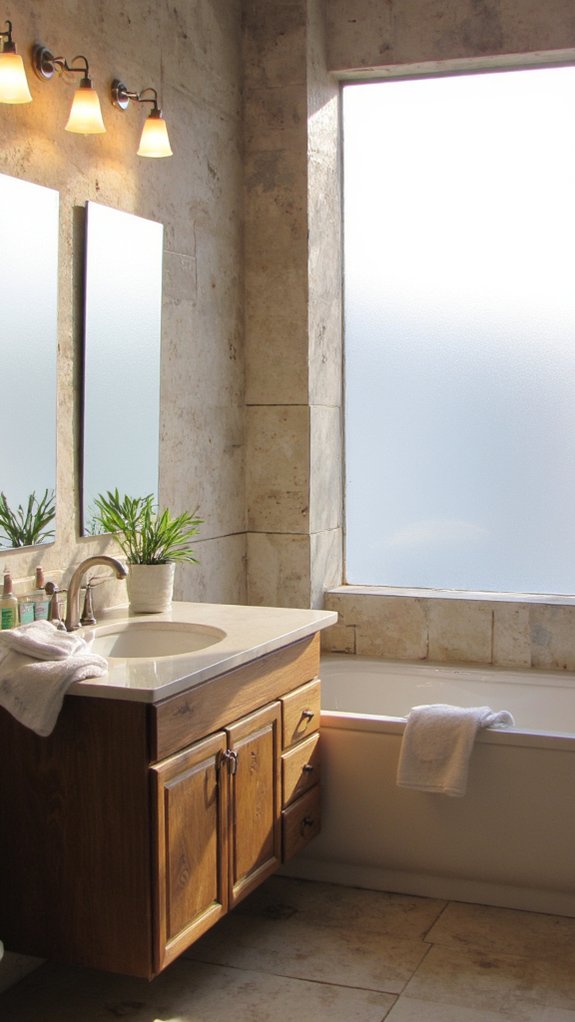 eco friendly bathroom lighting choices