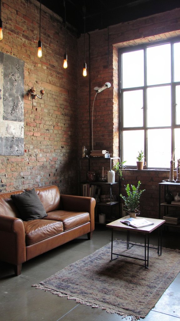 edgy industrial style lighting design