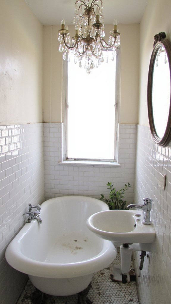 elegant focal point chandelier