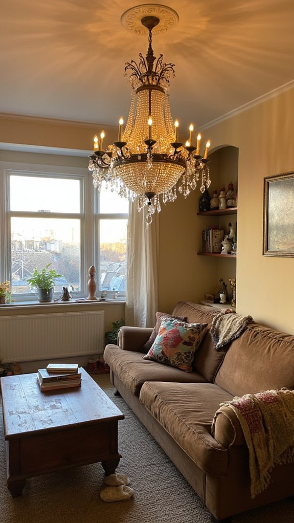 elegant focal point lighting