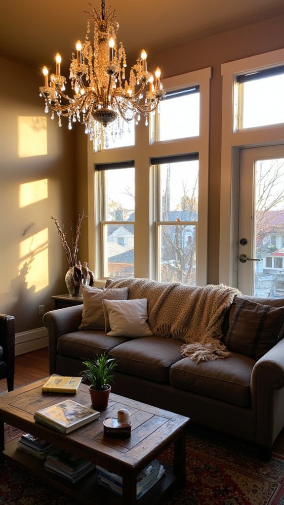 elegant focal point lighting