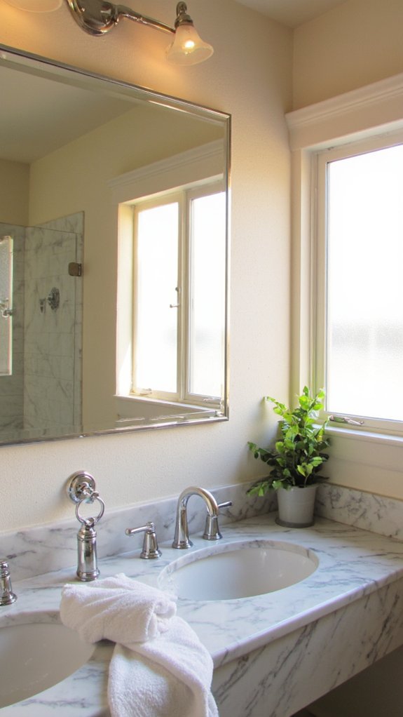 elegant functional bathroom lighting