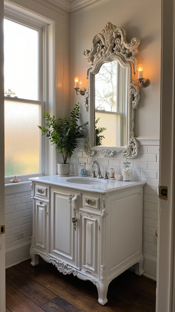 elegant illuminated bathroom mirrors