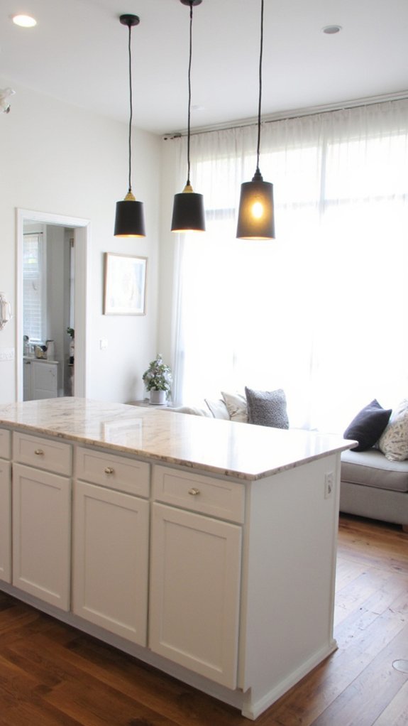 elegant minimalist pendant lighting