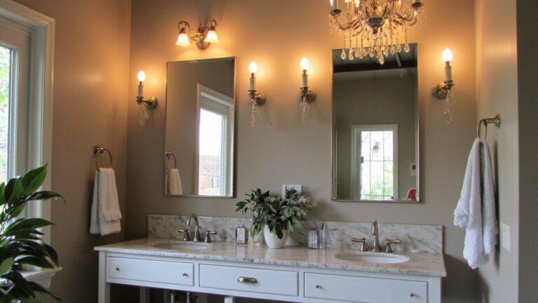 19 Elegant Bathroom Lights Above Mirror For A Brighter Routine elegant mirror bathroom lighting