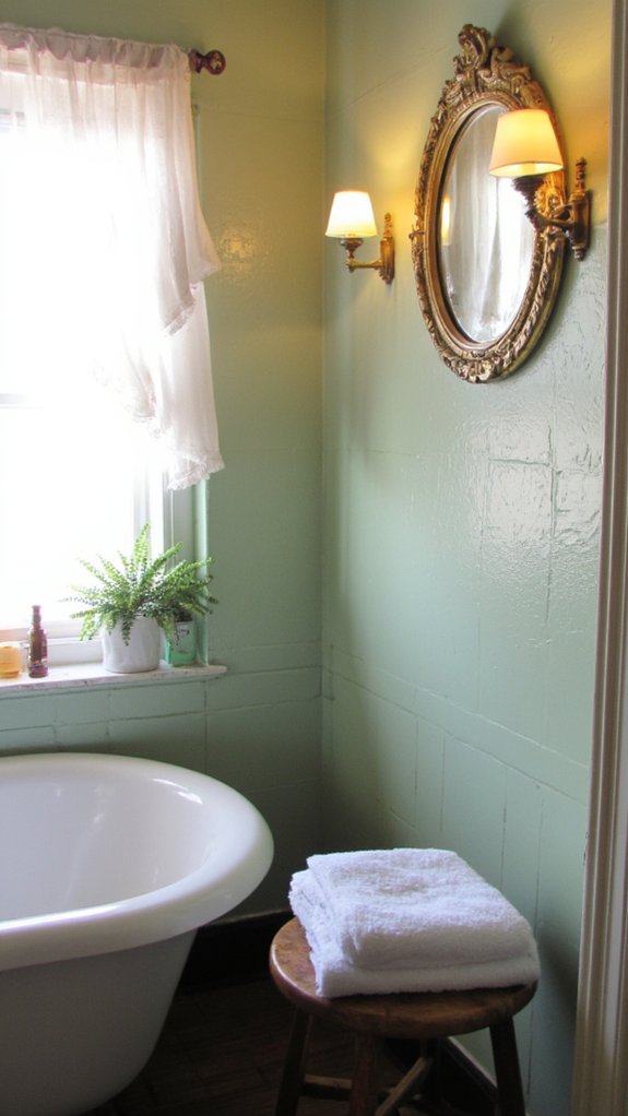 elegant sconces enhance ambiance