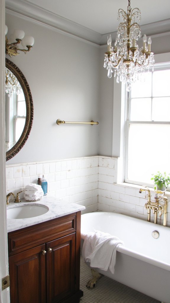 elegant statement chandelier drama