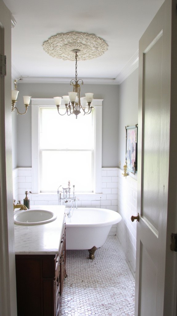 elevate lighting with medallions