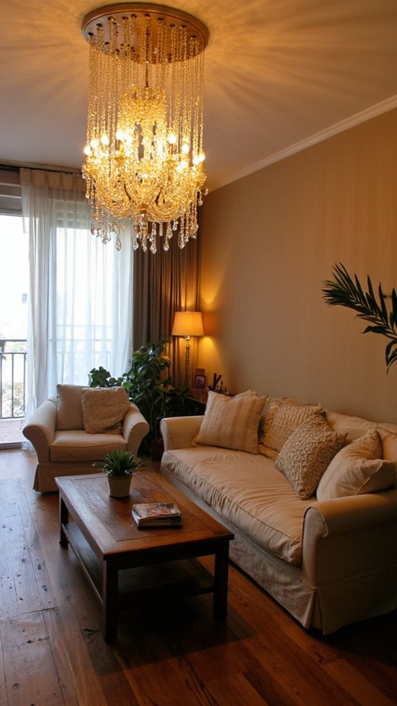 elevate space with chandeliers