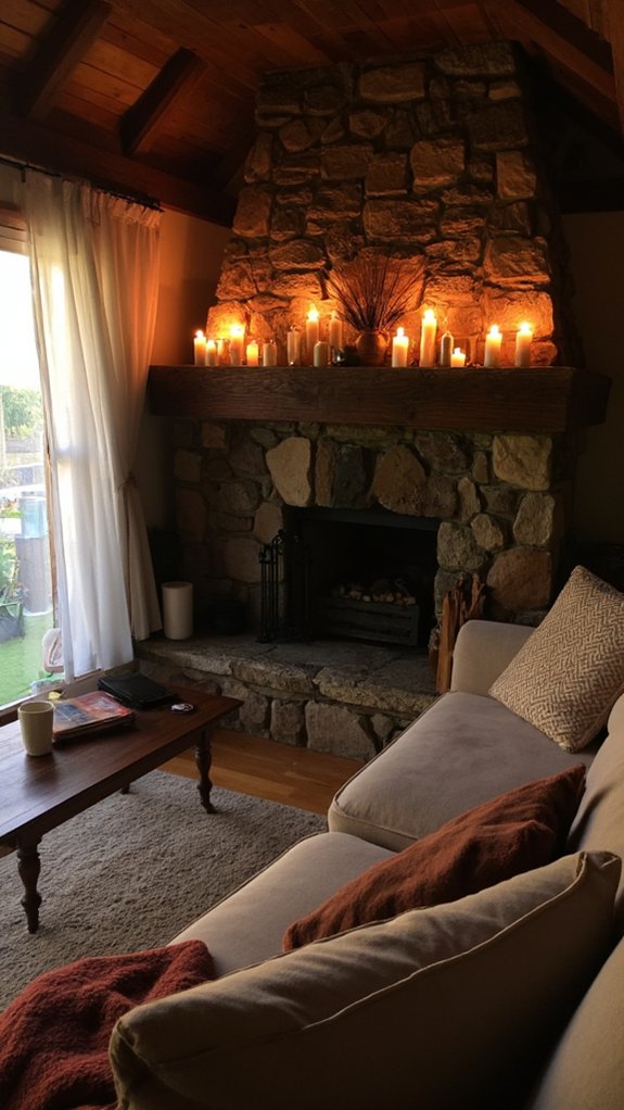 enchanting glow of candles